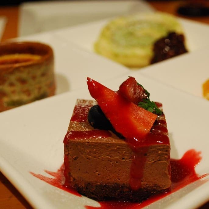 Belgian Chocolate Cake — chocolate sponge cakes from Butterleaf Bakehouse