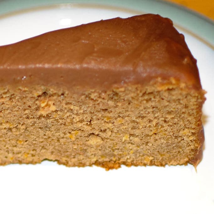 Belgian Orange Cake — chocolate sponge cakes